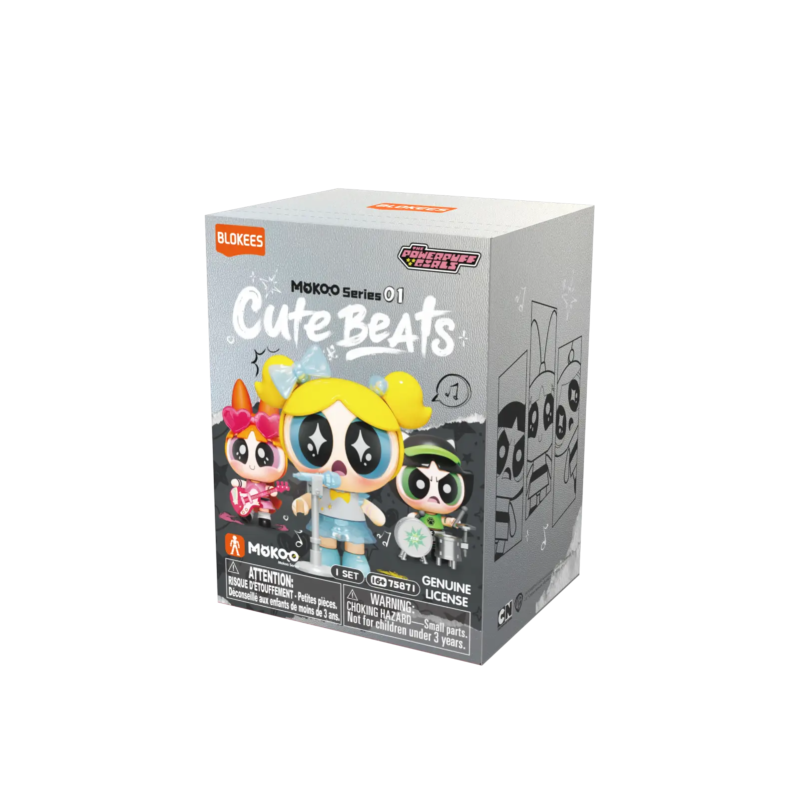 Blokees The Powerpuff Girls MOKOO Series 01 Cute Beats - Image 13