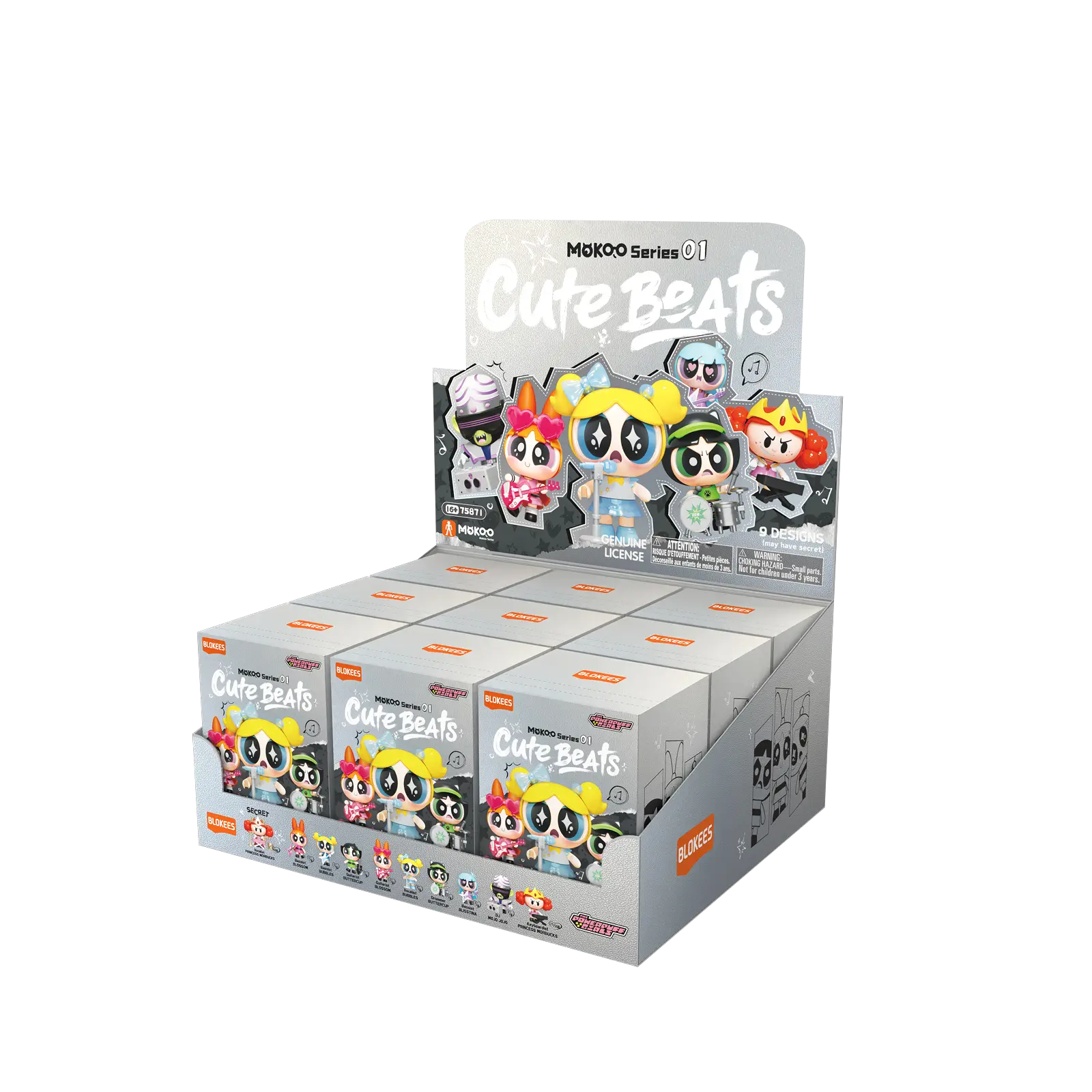Blokees The Powerpuff Girls MOKOO Series 01 Cute Beats - Image 14