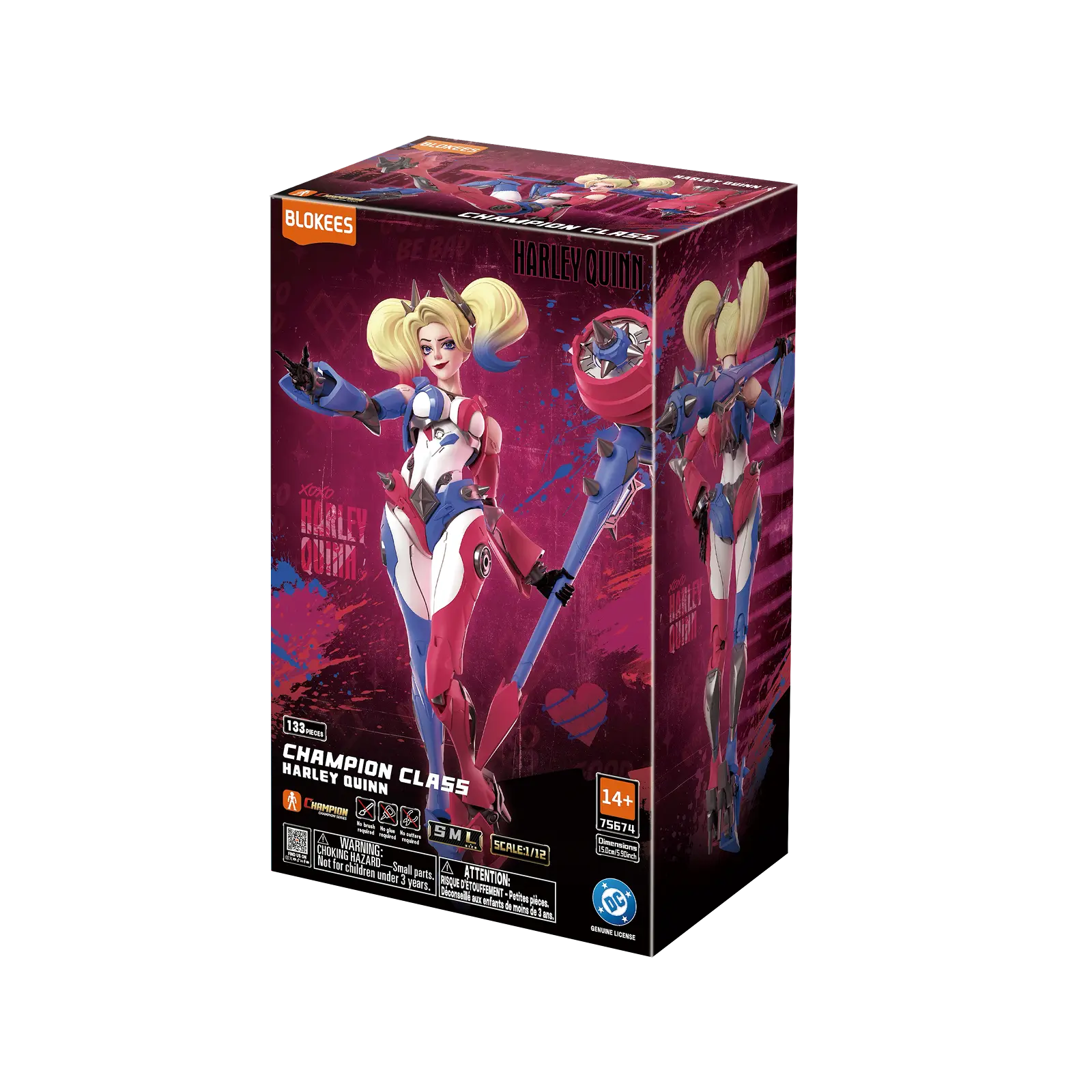 DC Champion Class Harley Quinn | Blokees - Image 5