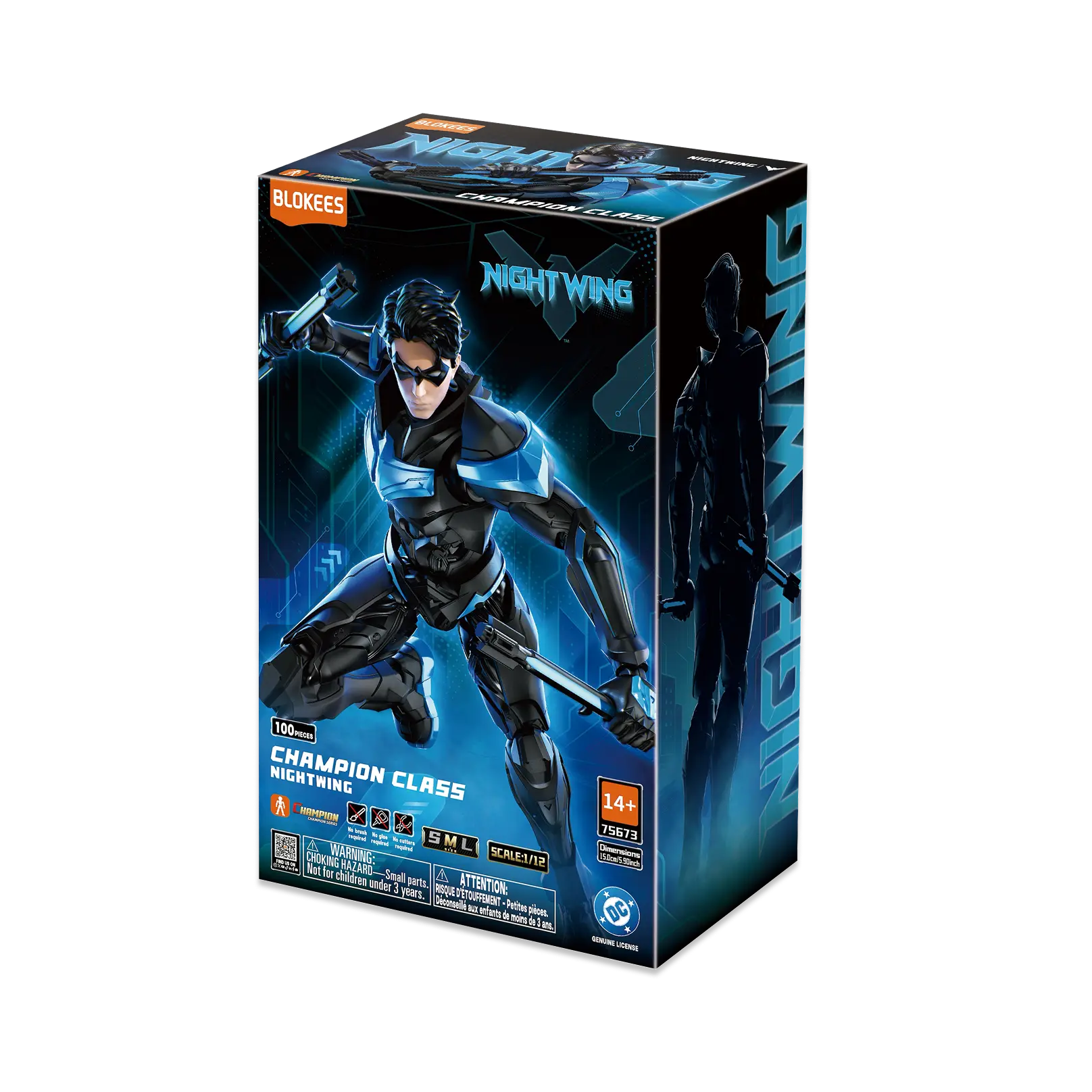 DC Champion Class Nightwing | Blokees (Pre-Order) - Image 6