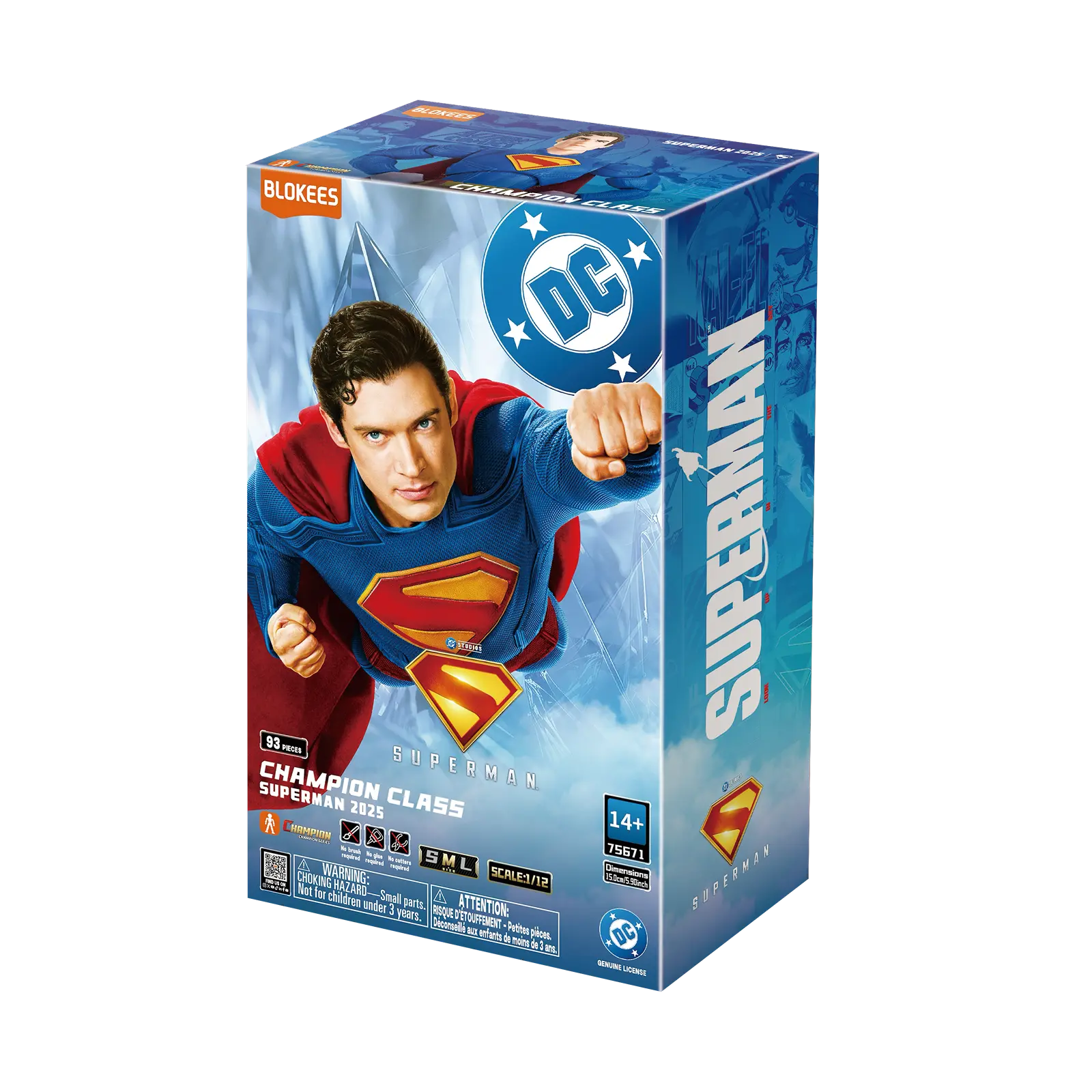 DC Champion Class Superman 2025 | Blokees - Image 7