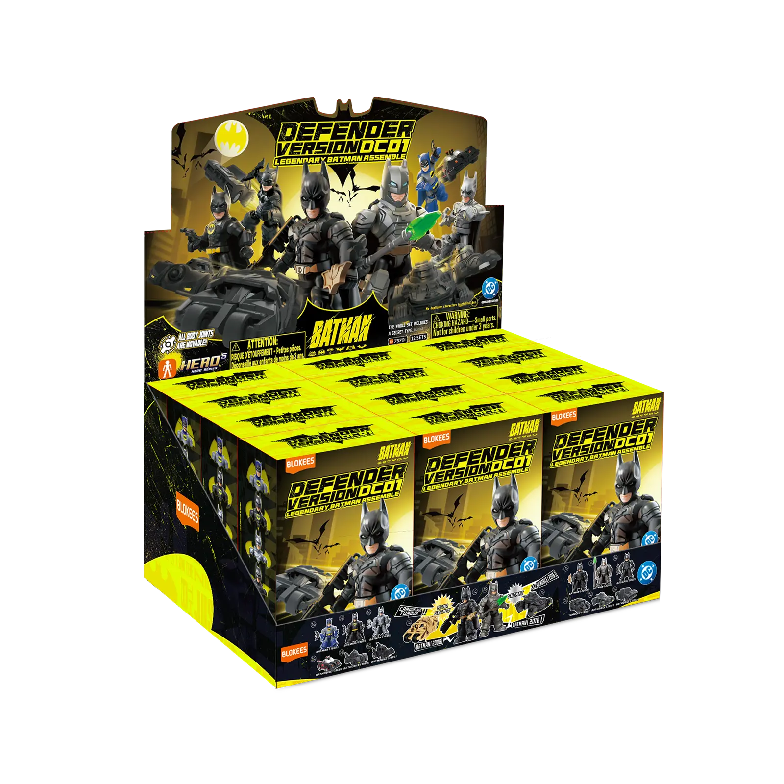 DC Defender Version 01 Legendary Batman Assemble | Blokees (Pre-Order) - Image 19