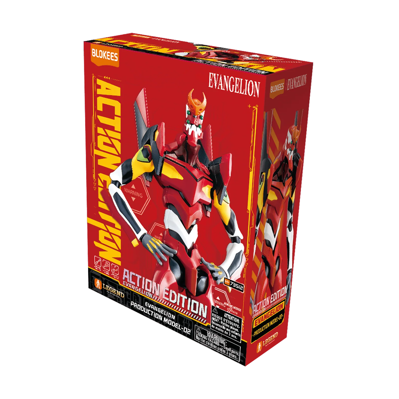 Blokees | Evangelion Production Model-02 Action Edition - Image 5