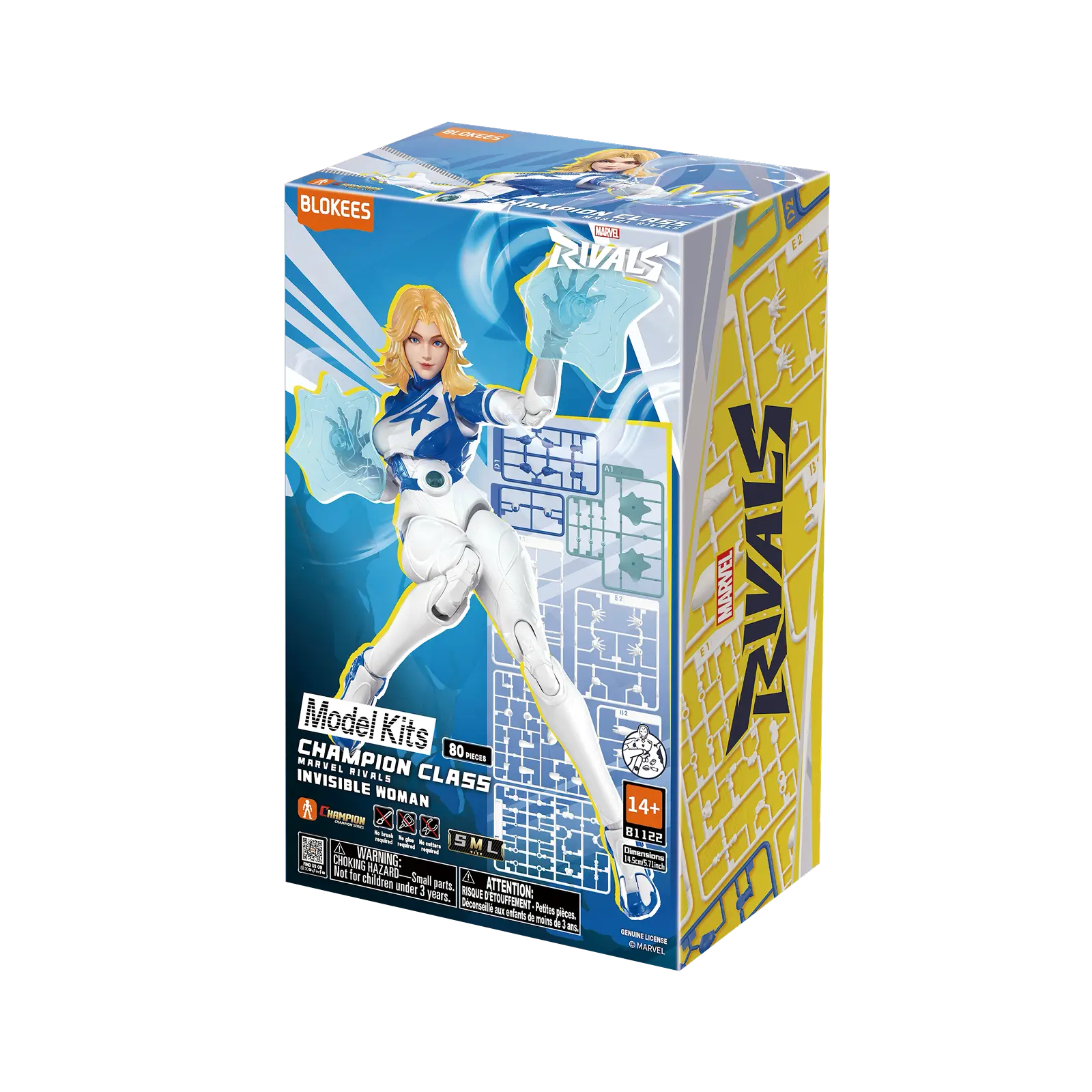 Marvel Rivals Champion Class 11 Invisible Woman Model Kits | Blokees (Pre-Order) - Image 5