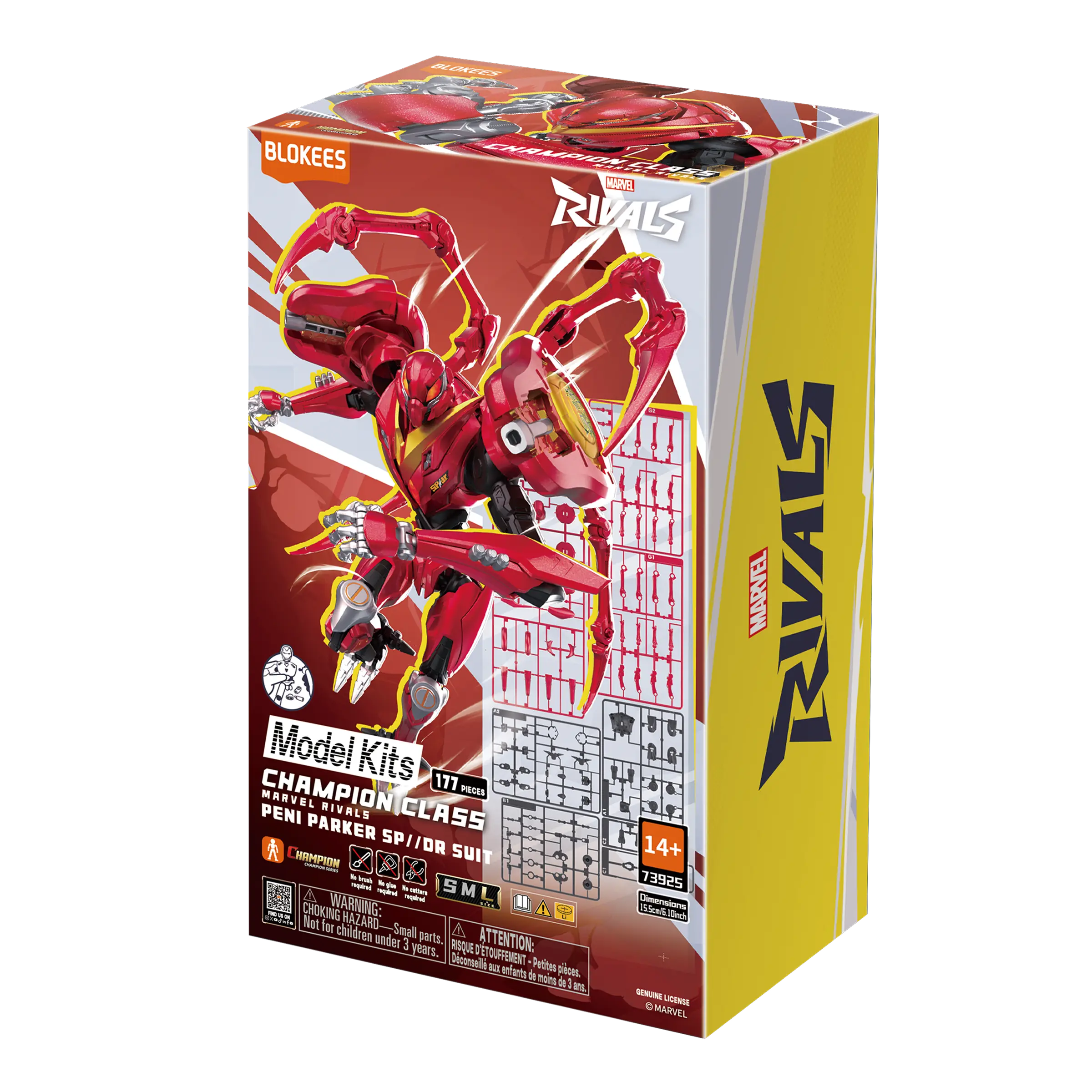 Marvel Rivals Champion Class 09 Peni Parker SP//DR Suit Model Kits | Blokees - Image 7