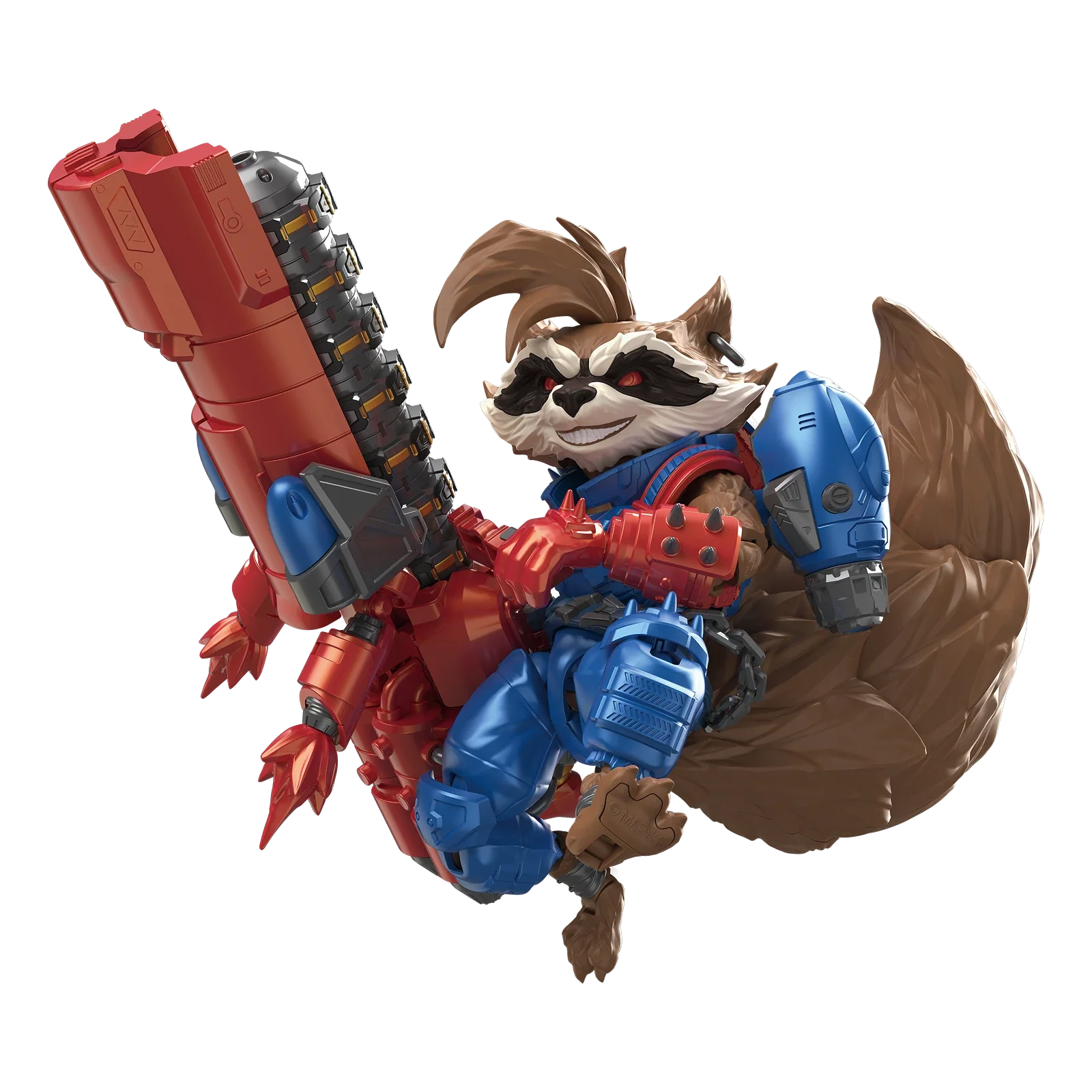 Marvel Rivals Champion Class 08 Rocket Raccoon Model Kits | Blokees