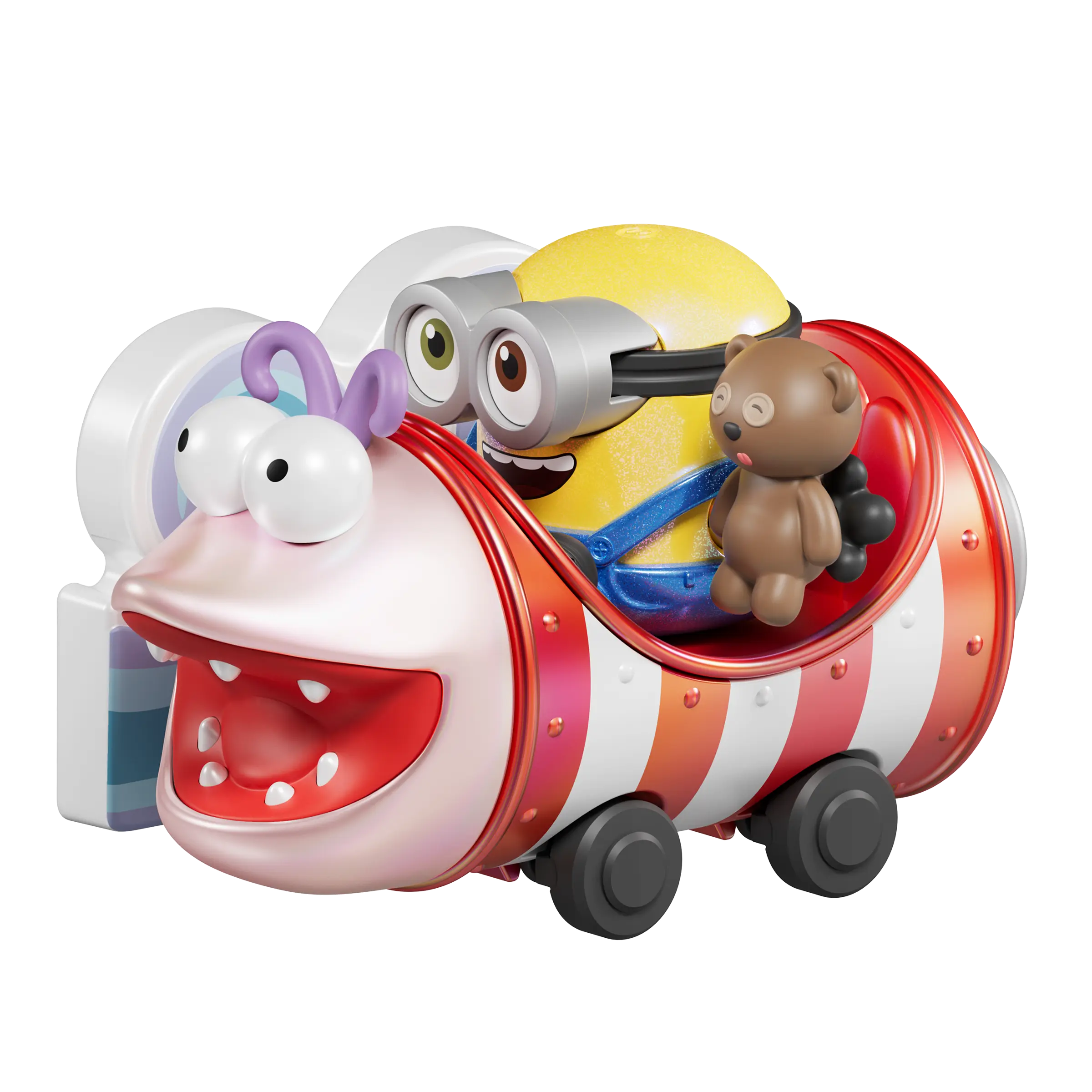 Blokees Minions daadoos Nest Series 01 - Super Silly Fun Land Ride - Image 2