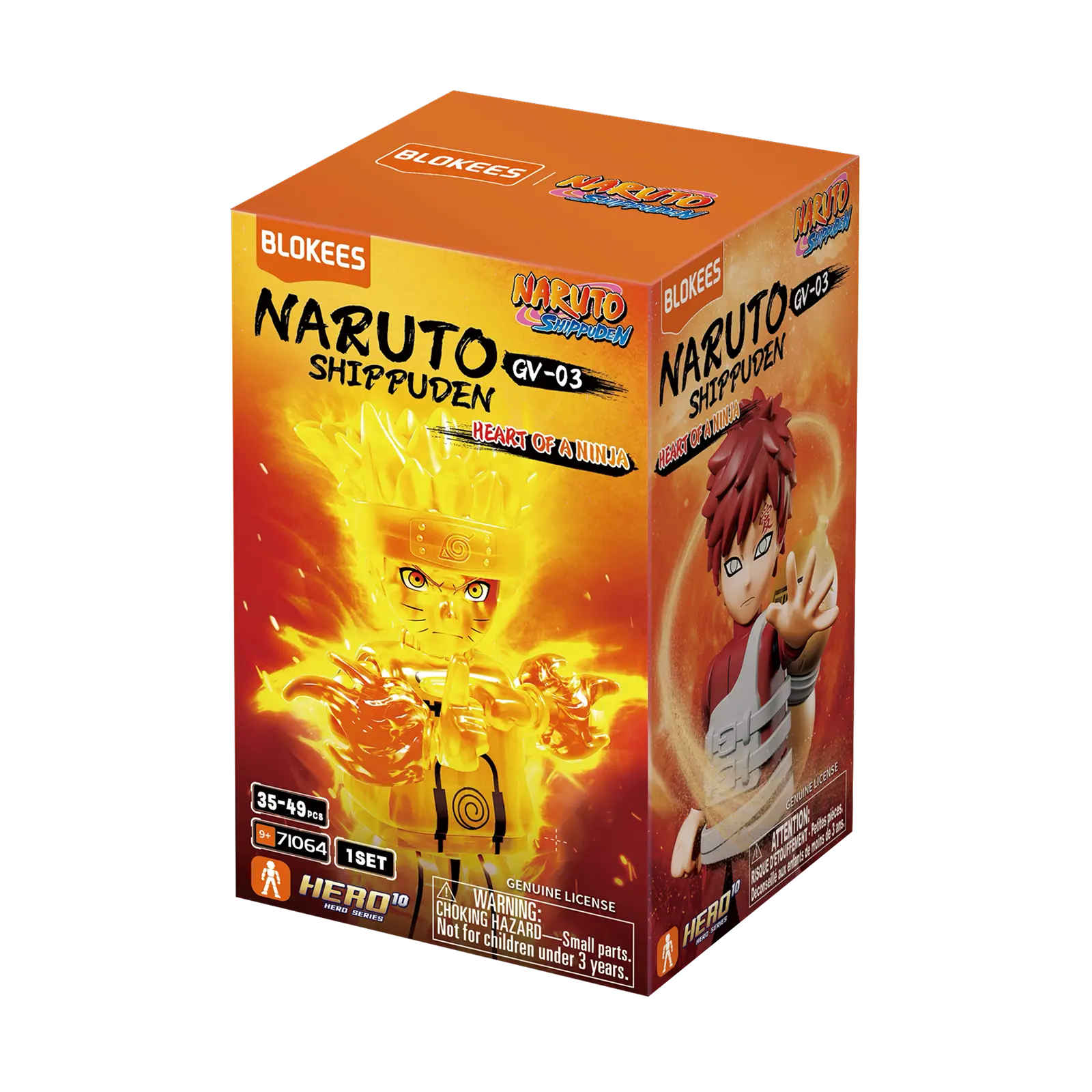 NARUTO SHIPPUDEN GV03 Heart of a Ninja | Blokees - Image 13