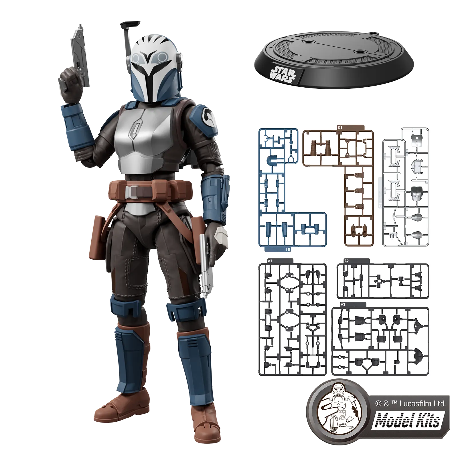 Star Wars: The Mandalorian™ Champion Class 06 Bo-Katan Kryze™ Model Kits | Blokees - Image 2